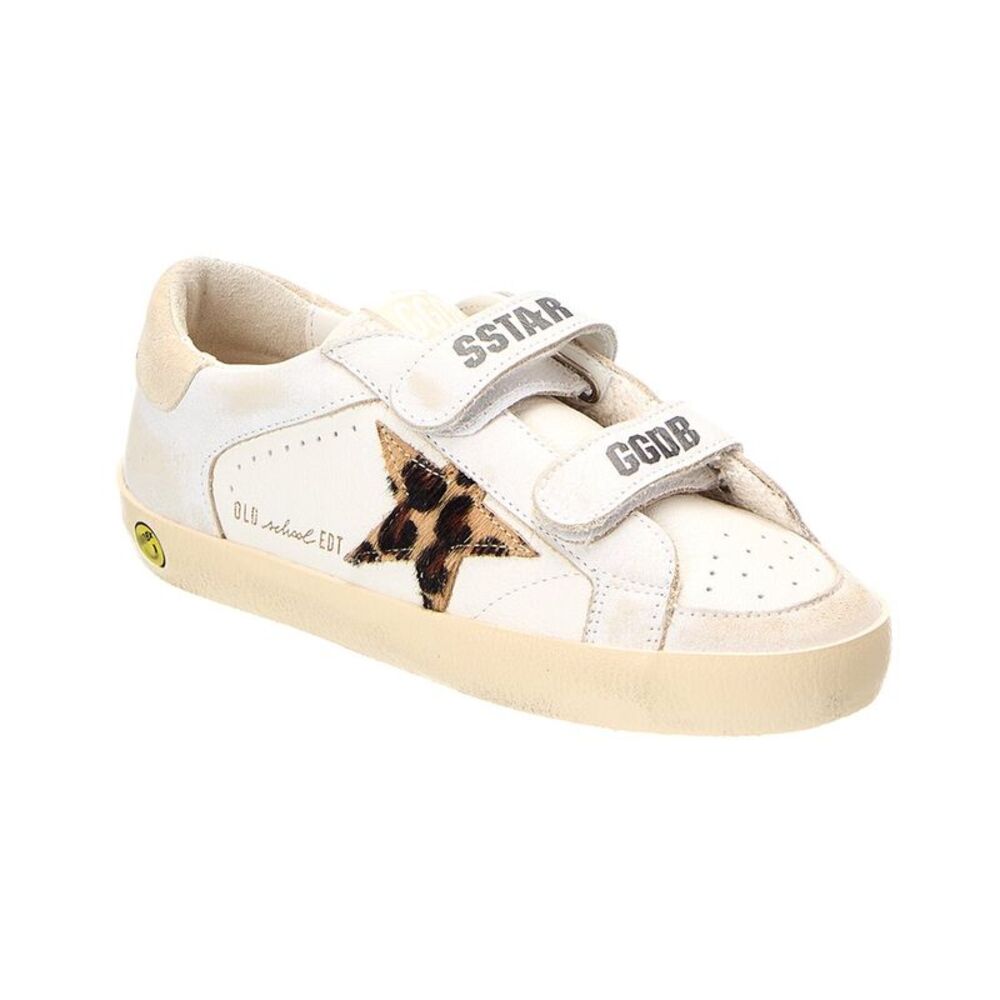 Golden Goose Leather & Suede Sneaker, White